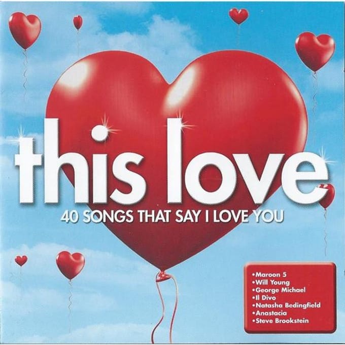 CD DIVERSEN This Love 82876676652 Sony BMG Music 2005 VK Pop Gebruikt white