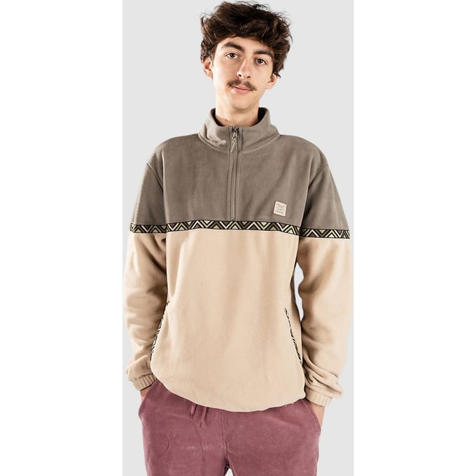 Iriedaily Monte Noe Troyer Half-Zip Fleece Trui