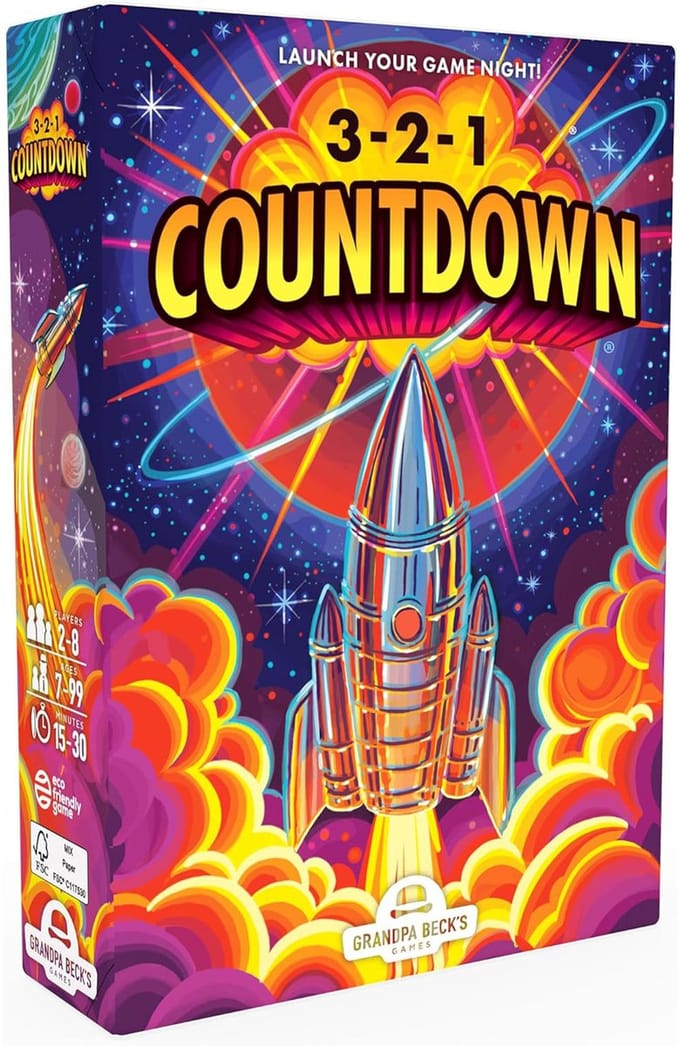 3-2-1 Countdown - Kaartspel - Grandpa Beck's Games - Engelstalig