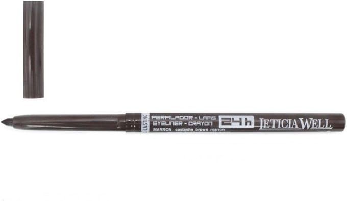 Leticia Well - Bruin oogpotlood, draaibaar / Automatic Pencil - 24H - Nummer 33289