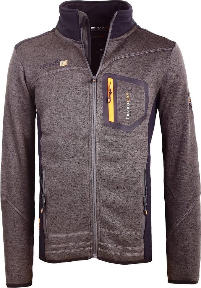 Geographical Norway Fleece Vest Grijs Urval - S