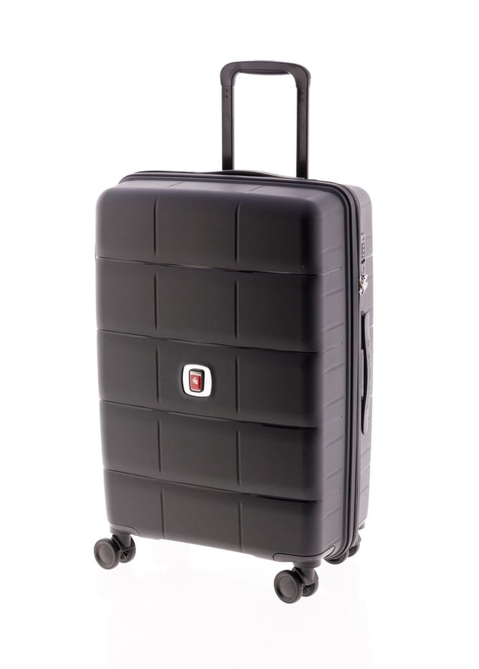 Gladiator Magic Middelgrote Koffer - 64 cm - 70 liter - TSA slot - Zwart
