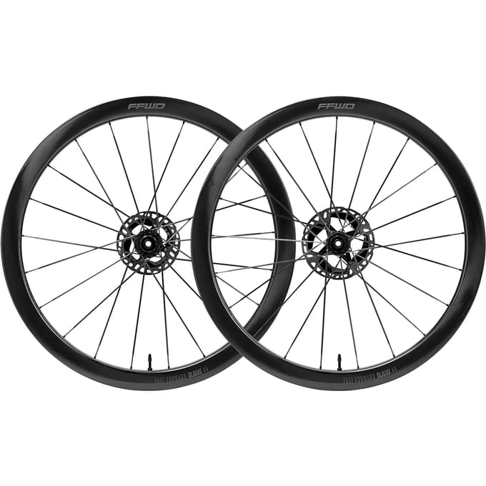 Paar tlr schijfwielen Fast Forward Raw 44 - Ceramicspeed/Shimano