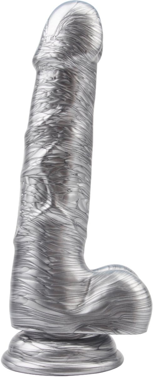 Chisa Novelties - Justin Sider Silver Dildo - Dong - Zilver
