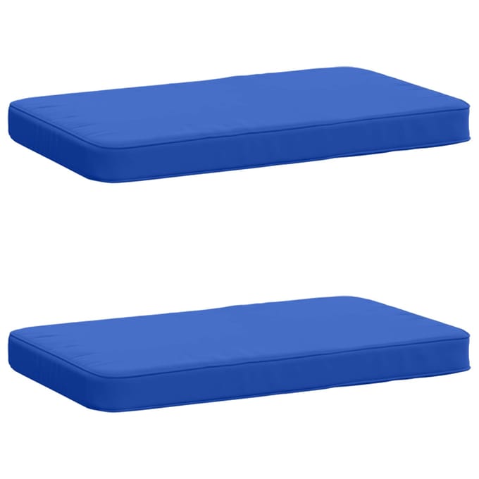 vidaXL - 2-delige - Bankkussens - VUGHT - 2 - pcs - 100% - Polyester - 60 - x - 40 - x - 5 - cm