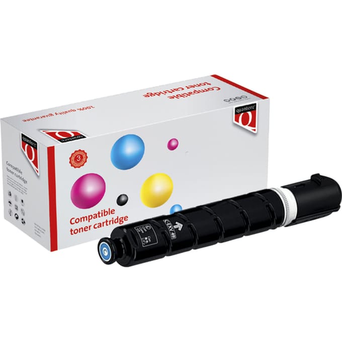 Tonercartridge Quantore alternatief tbv Canon C-EXV 49 blauw