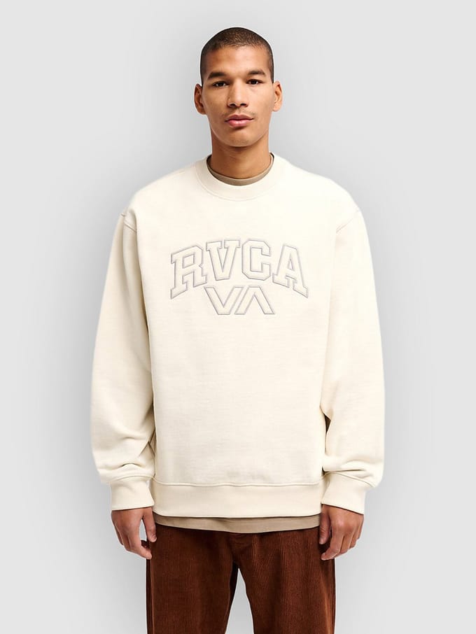 RVCA Emblem Crew Sweater grijs