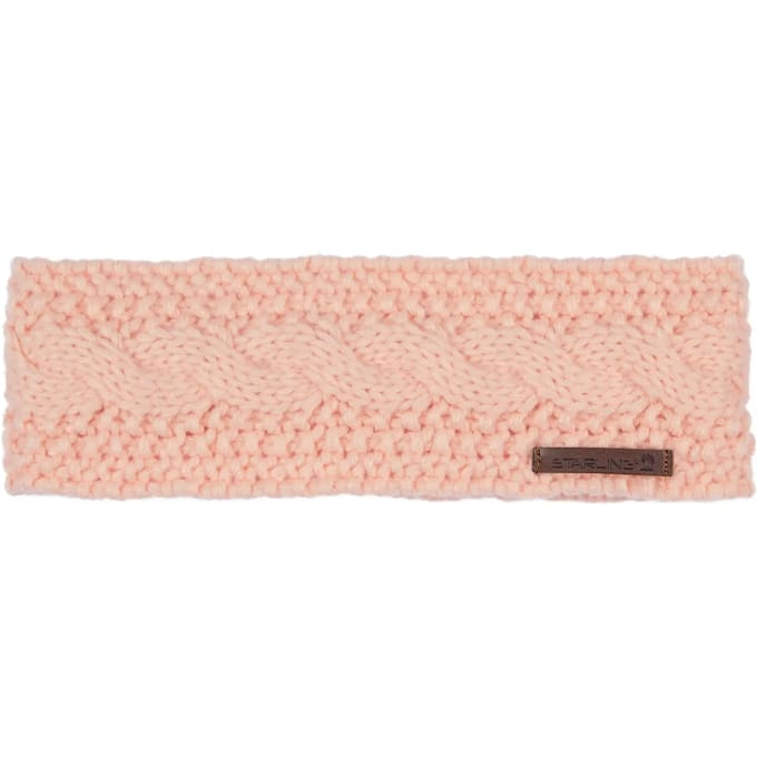 Starling Hoofdband - Estelle - Licht roze - Omtrek ca. 45 cm