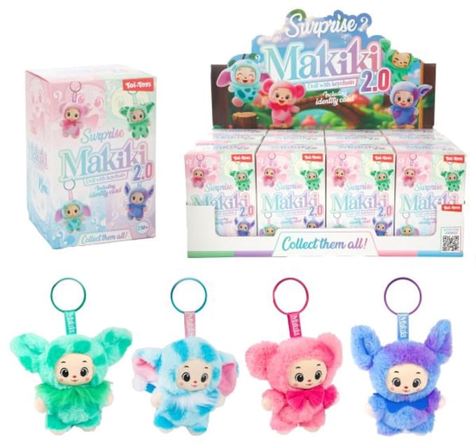 Toi-Toys Surprise Keychain Makiki Pop 2.0