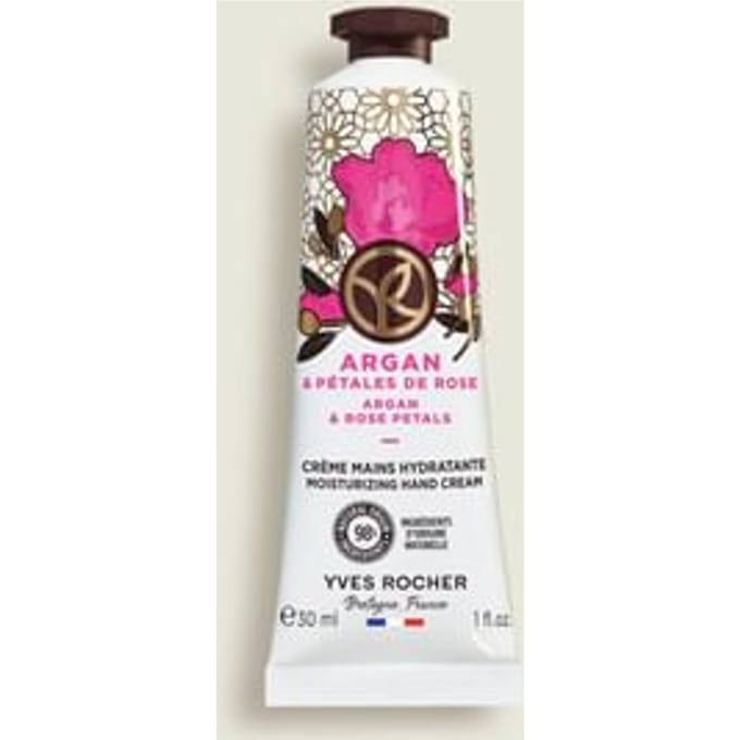 Yves Rocher Argan & Rose Hydraterende Handcrème Dames 30 ml