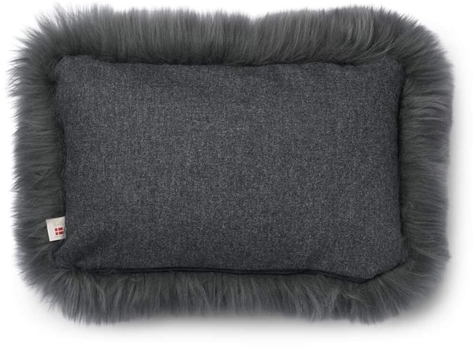 Sheepskin House - Langharig Schapenvacht Kussen - 34x52 cm