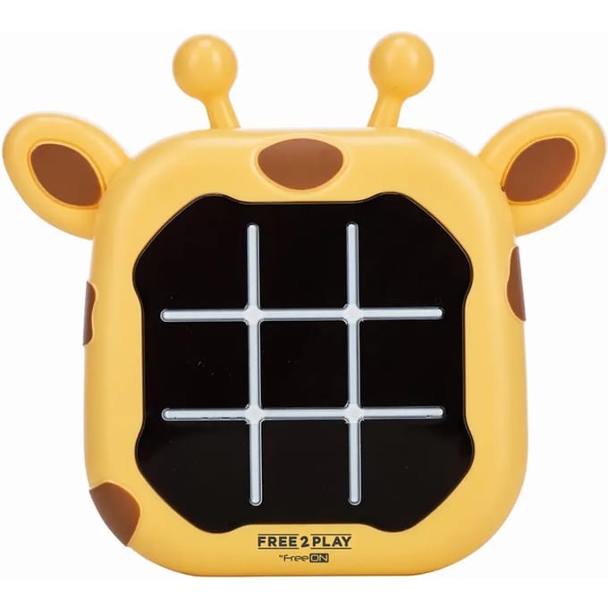 Elektronisch denkspel Tic-Tac-Toe FreeON Free 2 Play Giraffe