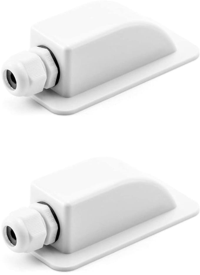 Dailygoods - 2 Stuks Waterdichte Kabelgoot - IP68 voor Buitengebruik