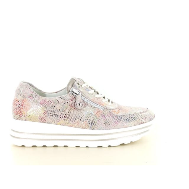 Dames Veterschoenen Waldlaufer H-lana Rosa Lightgold Multi - Maat 7