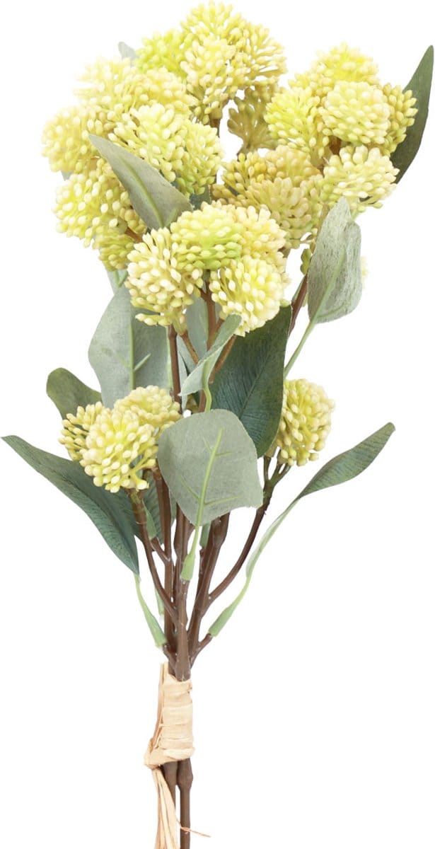 Fat Hen Green Sedum Muurpeper Kunstbloemen 41cm 3st
