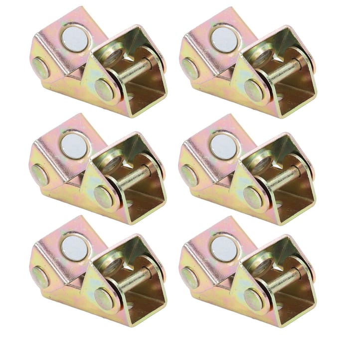 6 stuks Las Klem Magnetische V Type Fixtuur RVS Verstelbaar Fixeer Gereedschap Set Kit white