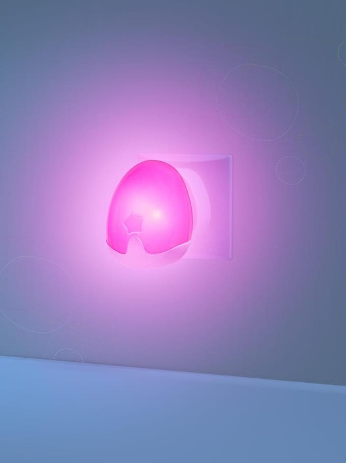 Pabobo Roze Automatisch Nachtlampje
