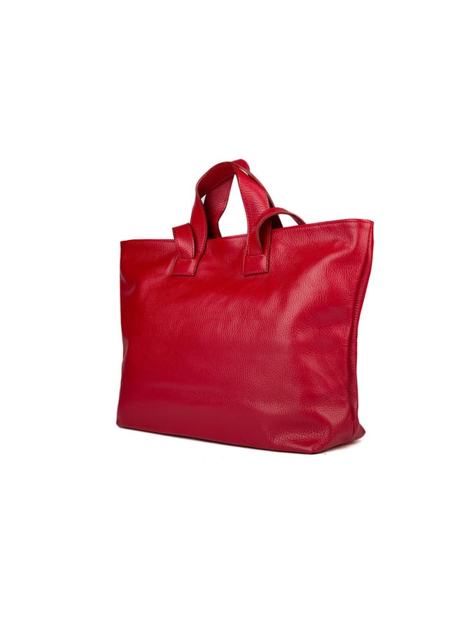 Giulia Monti Tote Bag Klassiek Rood
