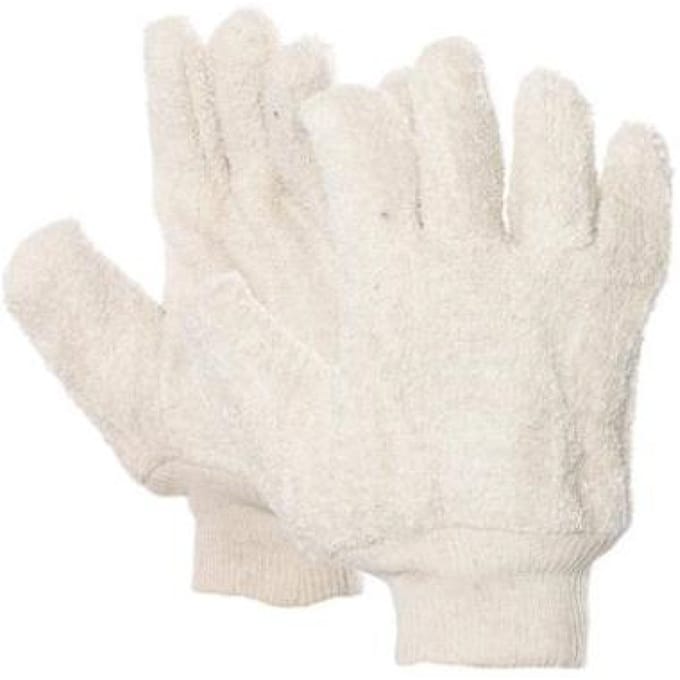 Frotté handschoen