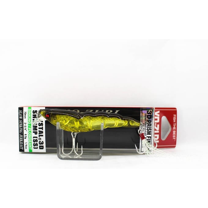 Yo Zuri 3D Crystal Shrimp 70 mm zinkend kunstaas R1161-HOV (2493)