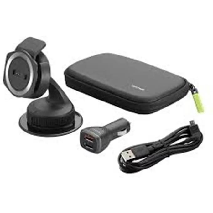 Autohouder + dubbele oplader kit TomTom Rider 40 400 410 450 550
