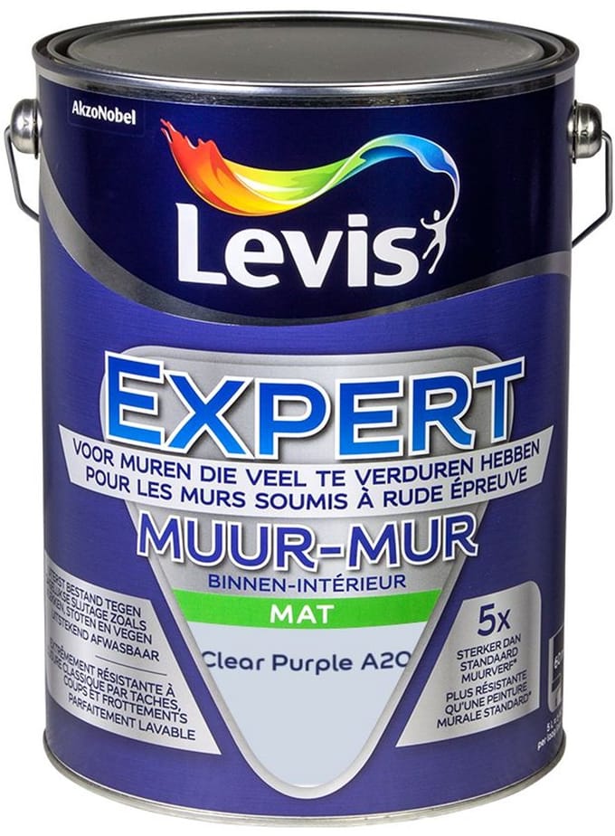 Levis - Expert Muur Binnen Mix - Clear Purple A20 - Mengverf - 5 L