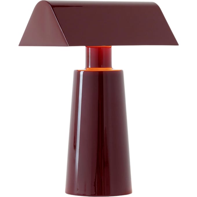 &Tradition Matteo Fogale Caret MF1 tafellamp dark burgundy