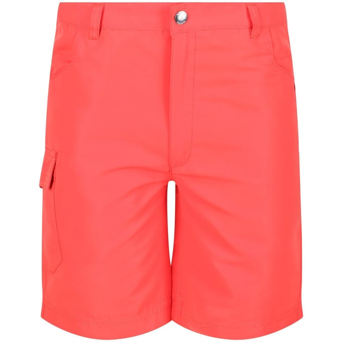 Regatta Kinderen/Kinderen Sorcer II Shorts (Neon Peach)