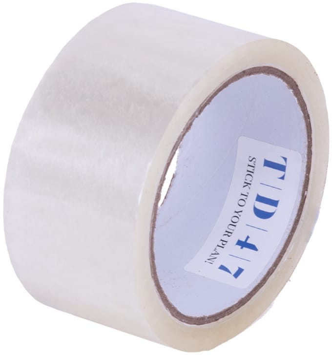 TD47 Verpakkingstape Noise 50mm x 66m Transparant