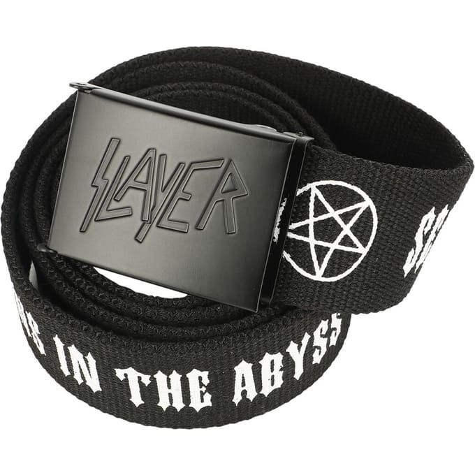 Slayer Logo Unisex Riem - zwart - Standard
