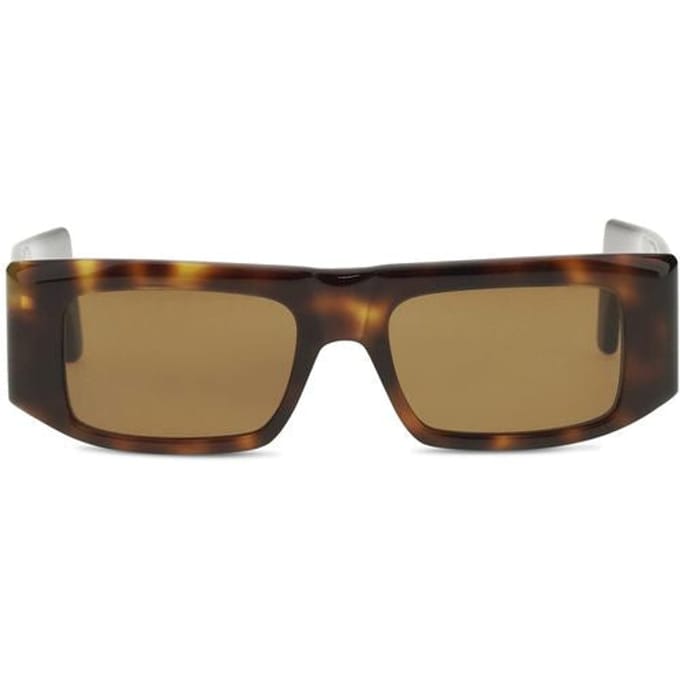 Valentino Garavani Brown Acetaat Zonnebril