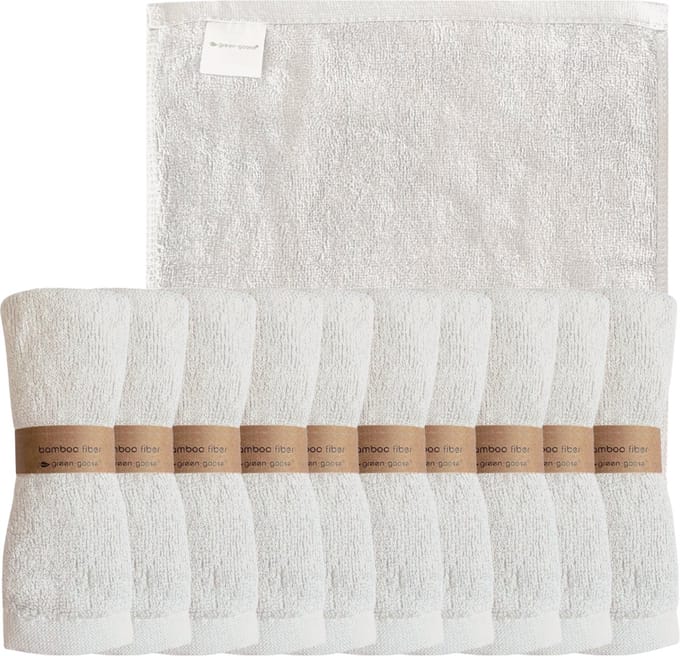 10 zachte doekjes/slabbetjes/ washandje