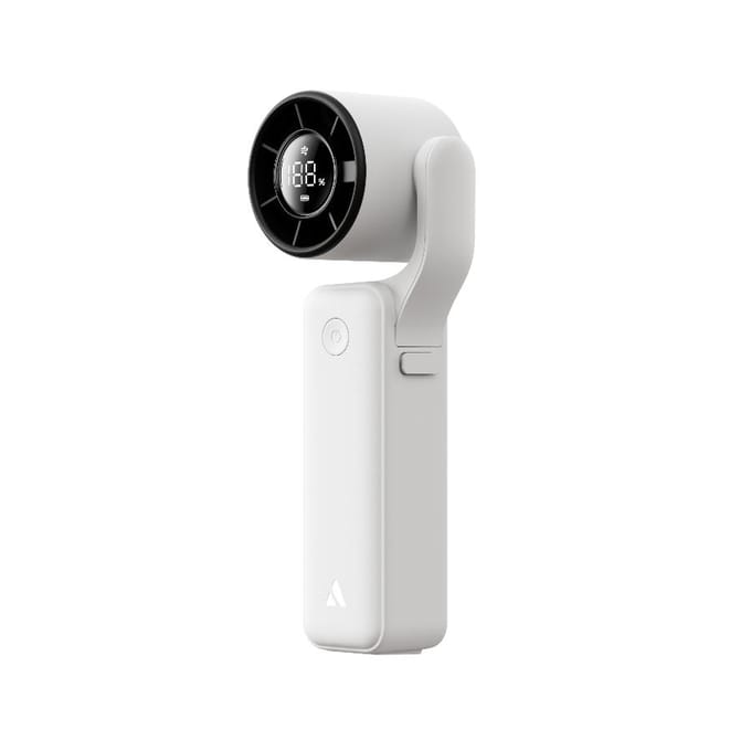 Aecooly AirGimbal – 220° Verstelbare Handventilator – 3500mAh – 15.000 RPM – Wit