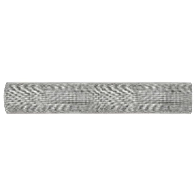 vidaXL - Gaasnet - 18 - mesh - 40 - x - 2000 - cm - Roestvrij - staal - 304 - zilver