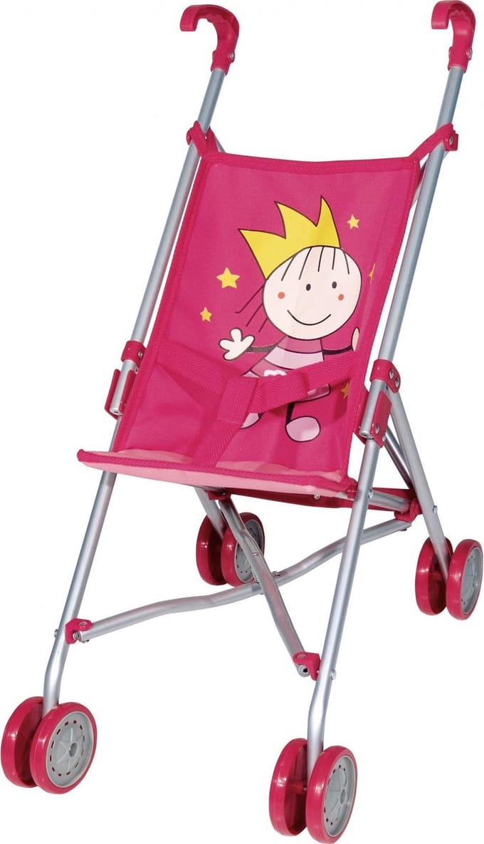 Bayer Design - Poppenbuggy - Roze met prinses
