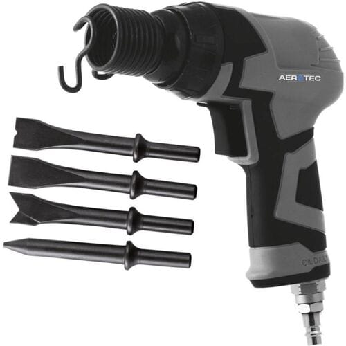Aerotec CSP 150 Pneumatische beitel Zeskant 6.3 bar Incl. koffer