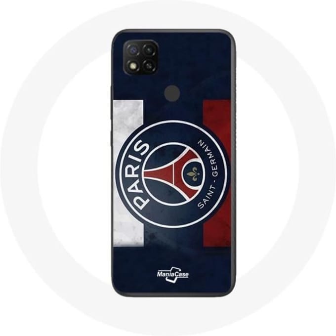 Coque Xiaomi Redmi 9C Paris Saint Germain PSG Logo
