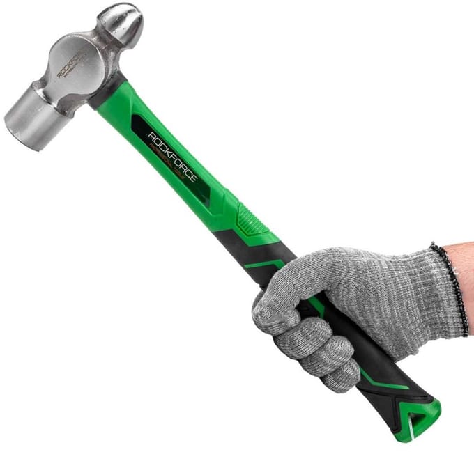 Rockforce - Blikhamer - Ergonomisch Handvat - 680g