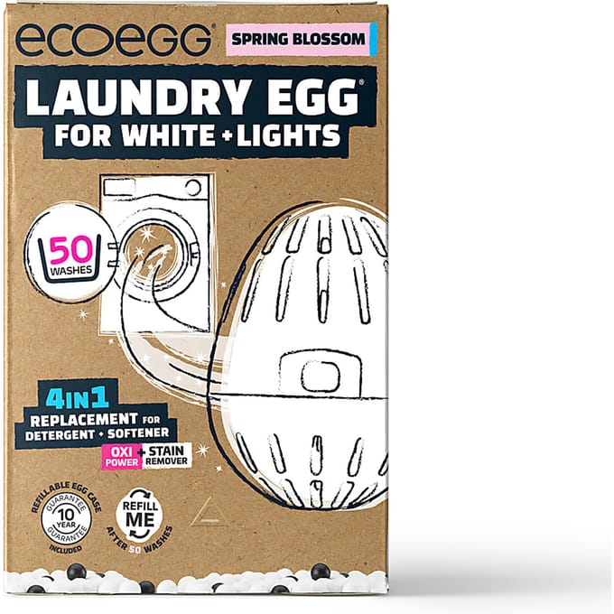 Ecoegg Wasballen Laundry Egg 50 wasbeurten Witte en Lichte Was - ...