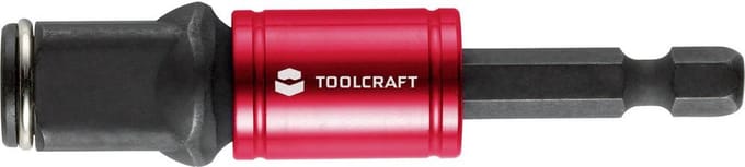 TOOLCRAFT 2159048 2-in-1 snelwisselbithouder lengte 72 mm aandrijving