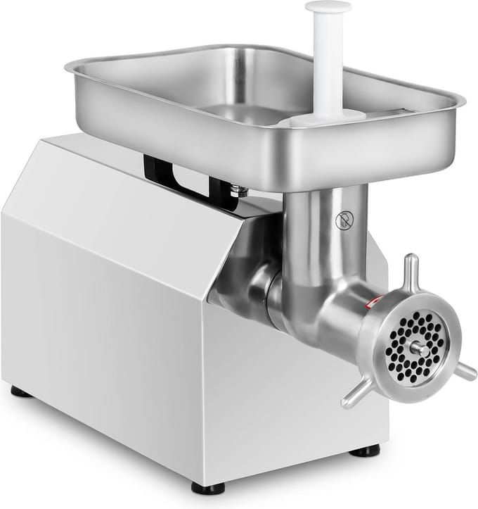 Royal Catering Roestvrijstalen vleesmolen - 480 kg / u 10011785