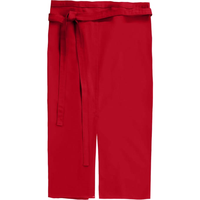 CG Workwear Milano schort met split aan de voorkant (Rood)