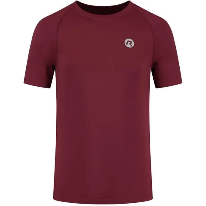 Rogelli Essential Heren Hardloopshirt - Korte Mouw - Bordeaux