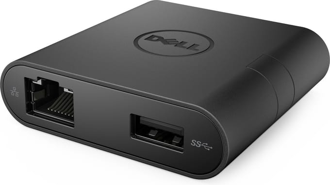 DELL DA200 USB 3.0 (3.1 Gen 1) Type-C naar HDMI/VGA/Ethernet/USB 3.0