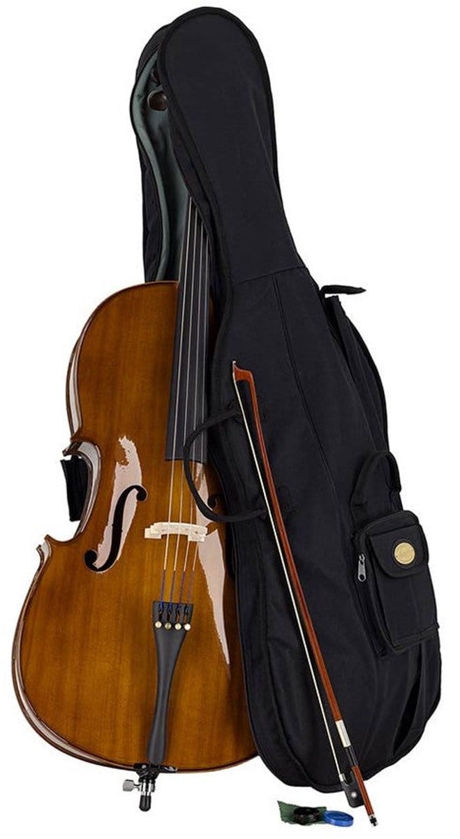 Cremona SC-10014 Premier Novice Cello Set 1/4 Ready to Play!