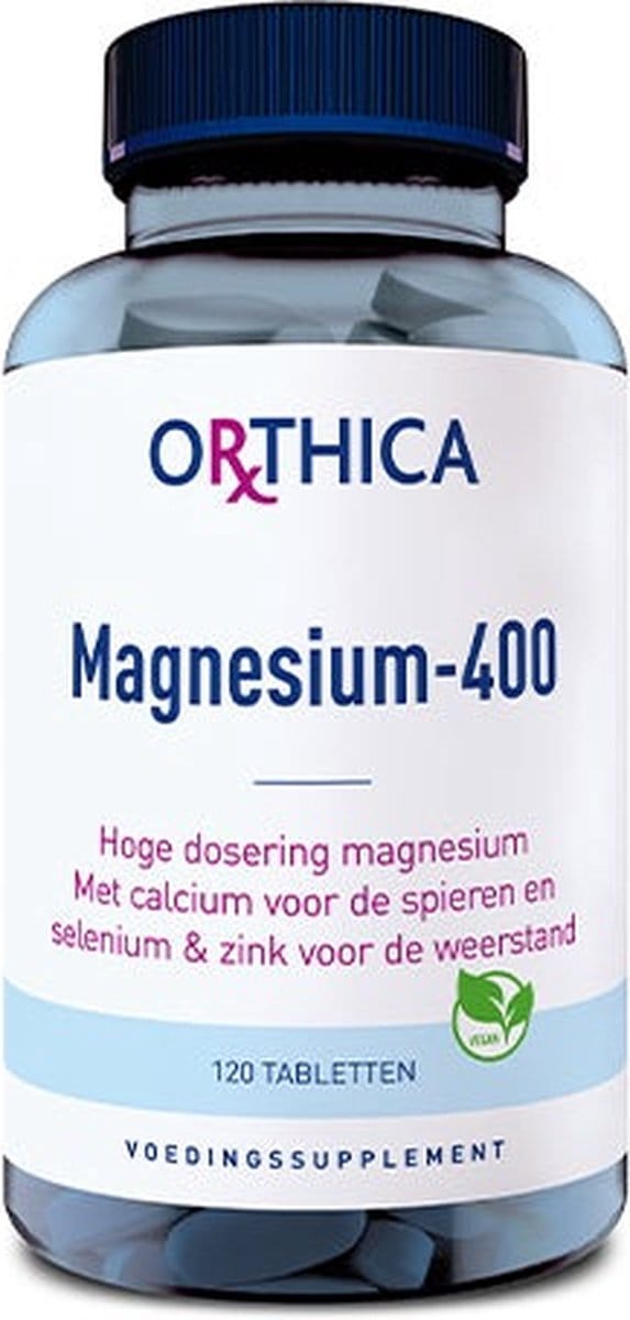 Orthica Magnesium-400 - hoge dosering - 120 tabletten