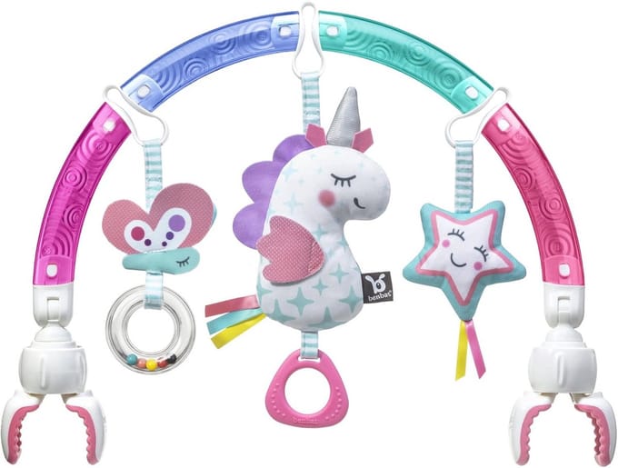 Rainbow Speelboog voor Pasgeborenen - Verstelbare Kinderwagen Accessoire