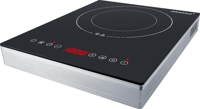 Steba HK30 - Keramische kookplaat - 1-pits - vrijstaand - 2000 Watt - 2 verwarmingscircuits - 15 & 22 cm