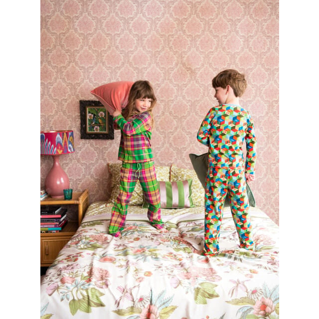 Oilily Epuul pyjama- maat116/6yr Groenery