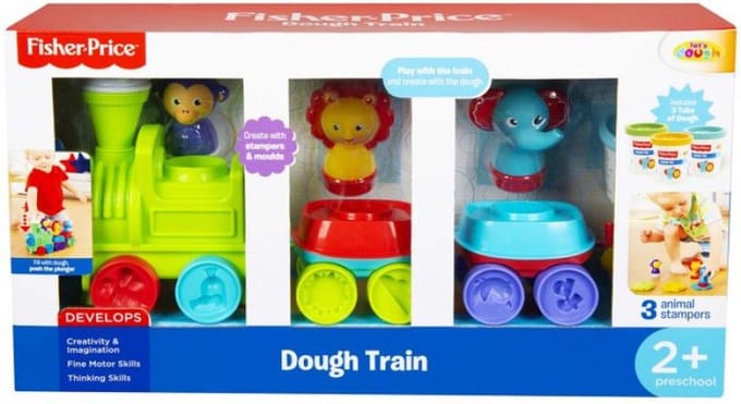 Fisher-Price trein boetseerklei